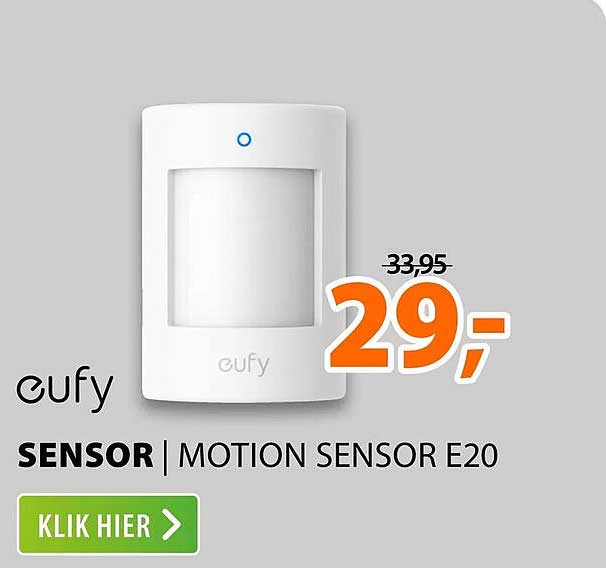 eufy SENSOR | MOTION SENSOR E20