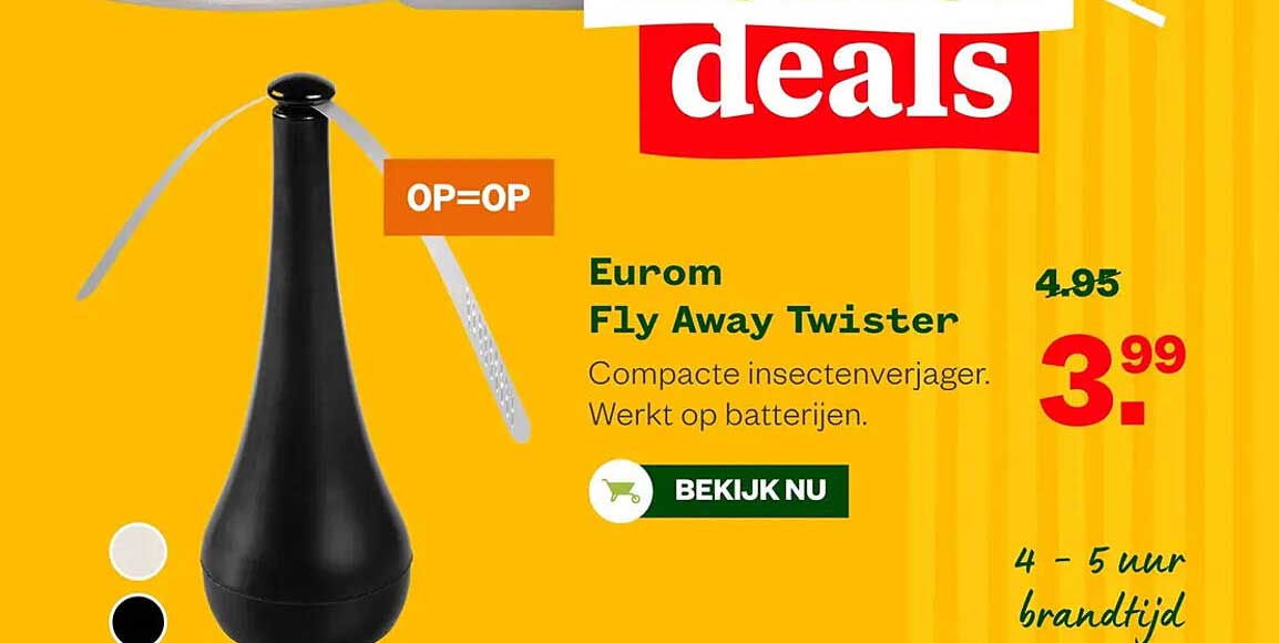 Eurom Fly Away Twister OP=OP
