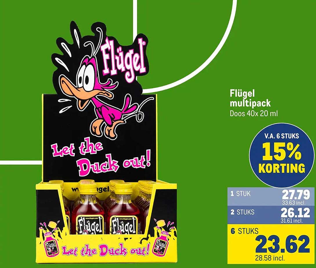 Flügel multipack Doos 40x 20 ml