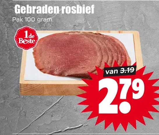Gebraden rosbief