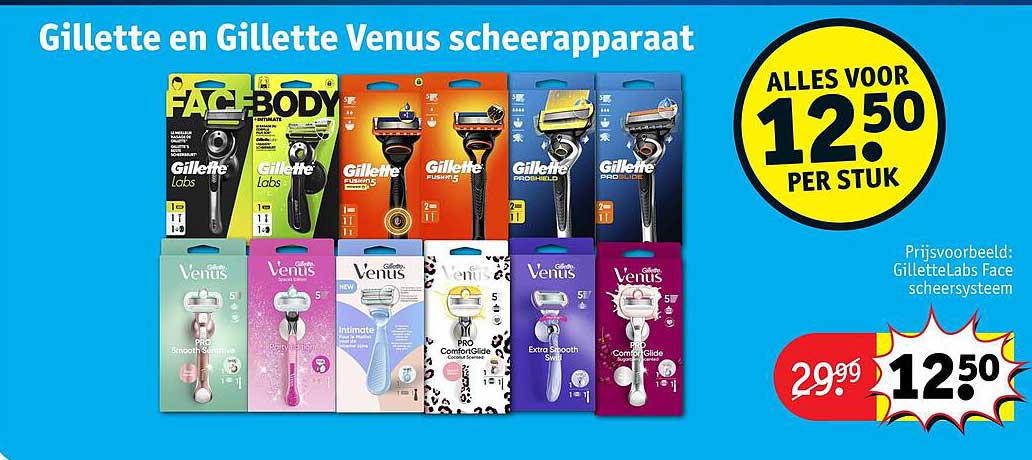 Gillette en Gillette Venus scheerapparaat