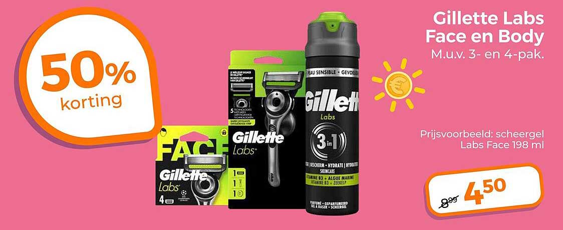 Gillette Labs Face en Body