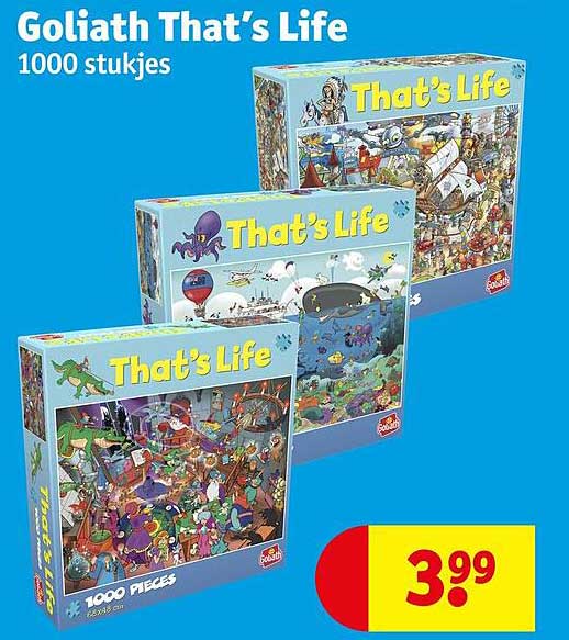 Goliath That's Life 1000 stukjes