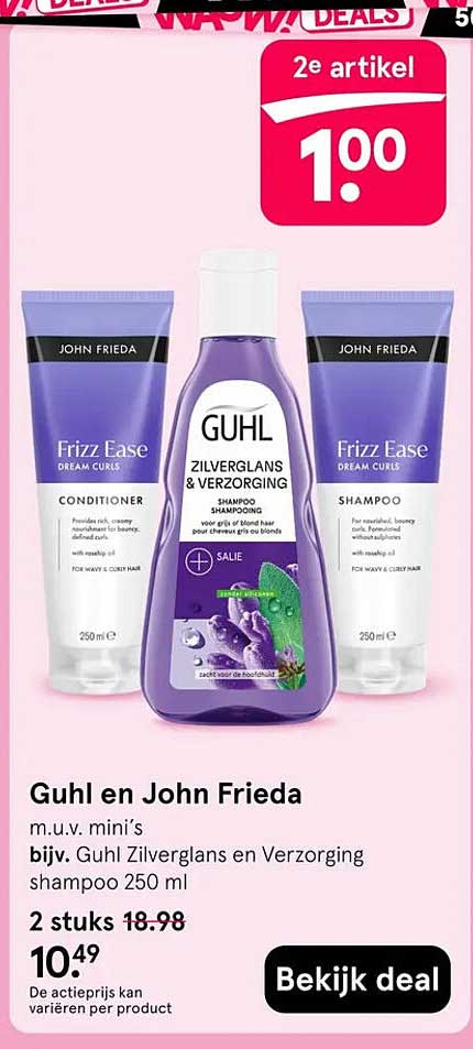 Guhl en John Frieda 2e artikel 100