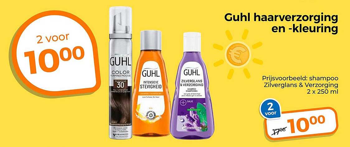 Guhl haarverzorging en -kleuring