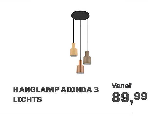 HANGLAMP ADINDA 3 LICHTS