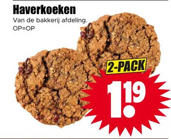 Haverkoeken 2-PACK