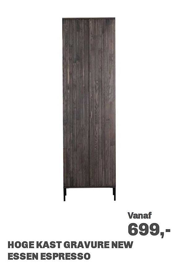 HOGE KAST GRAVURE NEW ESSEN ESPRESSO
