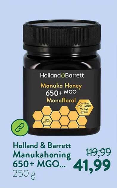 Holland & Barrett Manukahoning 650+ MGO...