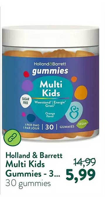 Holland & Barrett Multi Kids Gummies - 3...