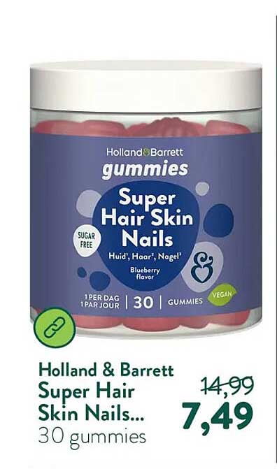 Holland & Barrett Super Hair Skin Nails... 30 gummies