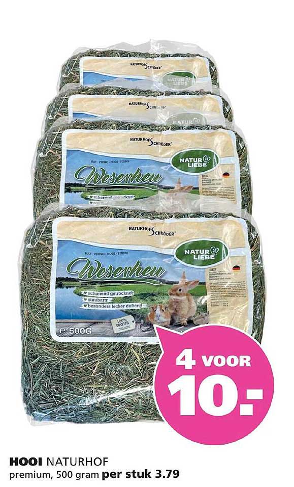 HOOI NURTHOF premium, 500 gram per stuk 3.79