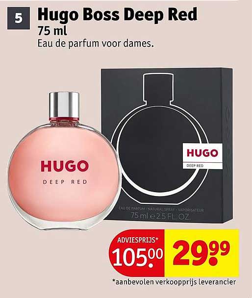 Hugo Boss Deep Red 75 ml Eau de parfum voor dames