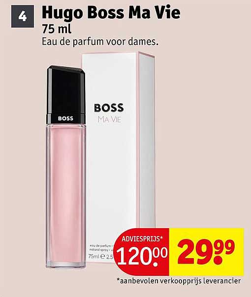 Hugo Boss Ma Vie 75 ml Eau de parfum voor dames.