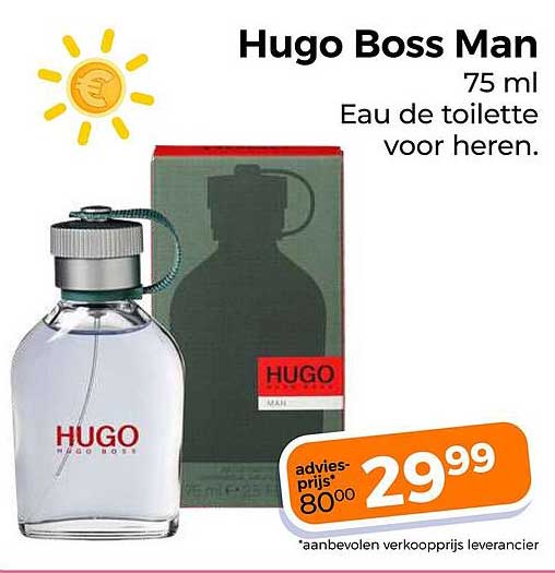 Hugo Boss Man 75 ml Eau de toilette voor heren