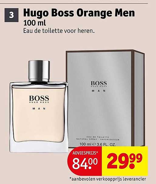 Hugo Boss Orange Men 100 ml Eau de toilette voor heren.
