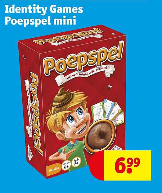 Identity Games Poepspel mini