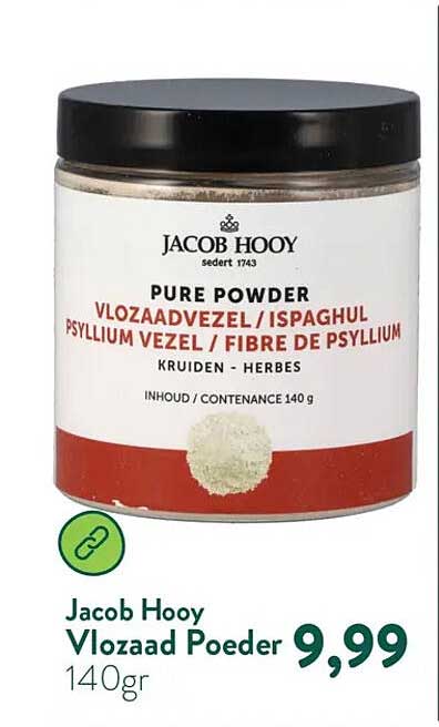 Jacob Hooy Vlozaad Poeder 140gr