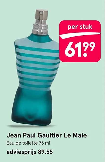 Jean Paul Gaultier Le Male Eau de toilette 75 ml