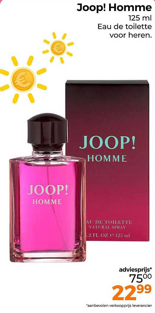 Joop! Homme 125 ml Eau de toilette voor heren