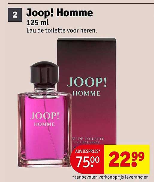 Joop! Homme 125 ml Eau de toilette voor heren