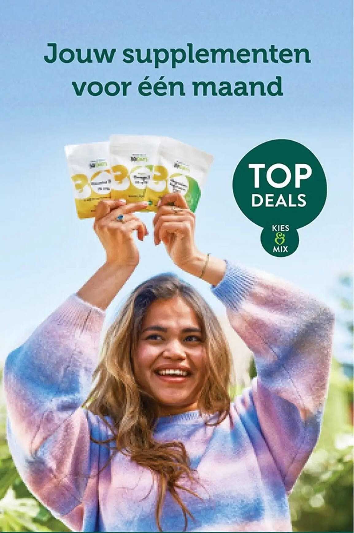 Jouw supplementen voor één maand