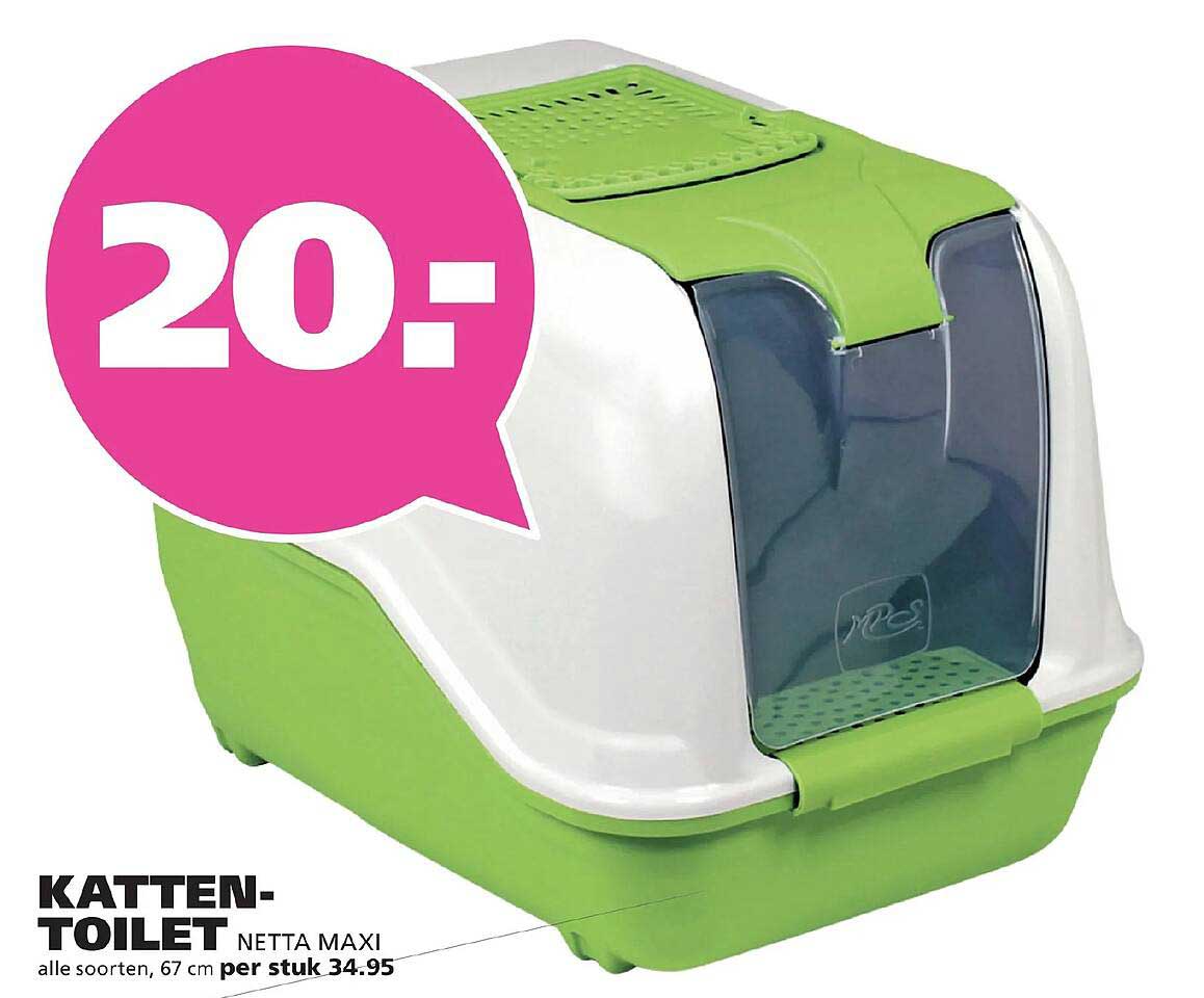 KATTEN-TOILET NETTA MAXI alle soorten, 67 cm