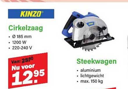 KINZO Cirkelzaag