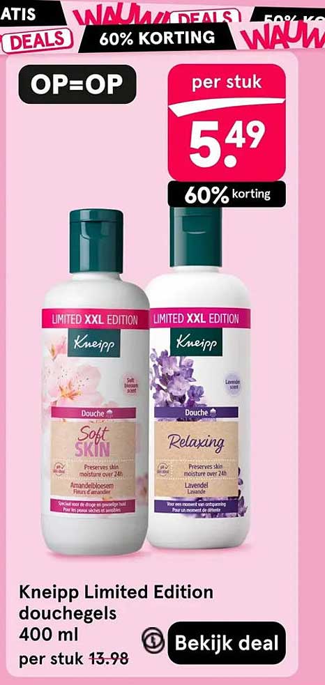 Kneipp Limited Edition douchegels 400 ml