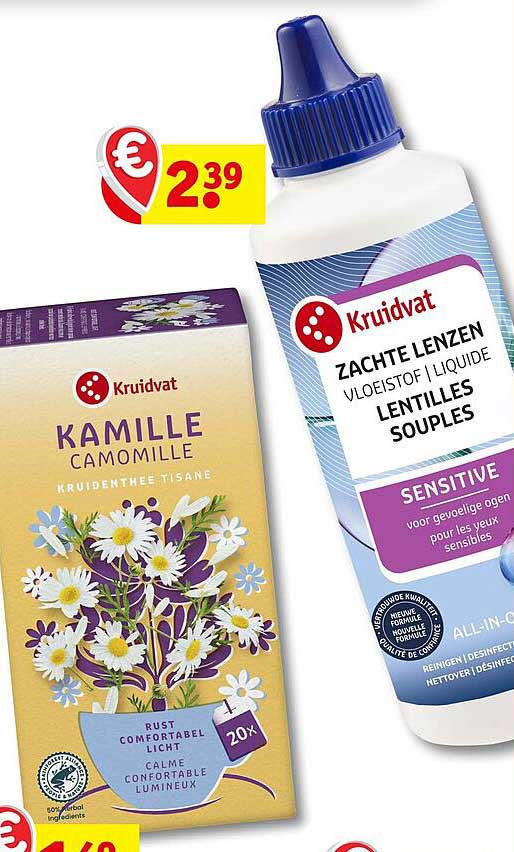 Kruidvat Kamille Camomille kruidenthee tisane