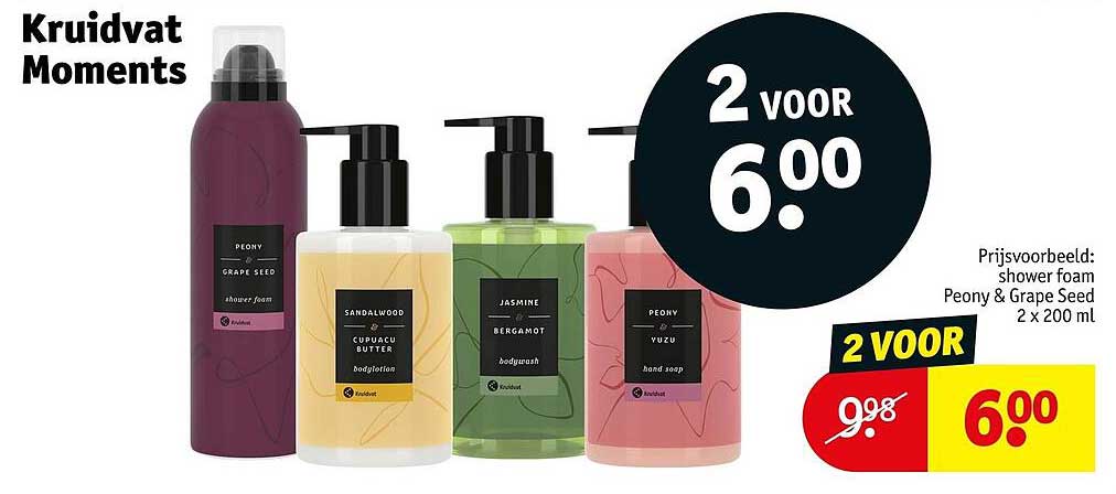 Kruidvat Moments 2 voor 6.00