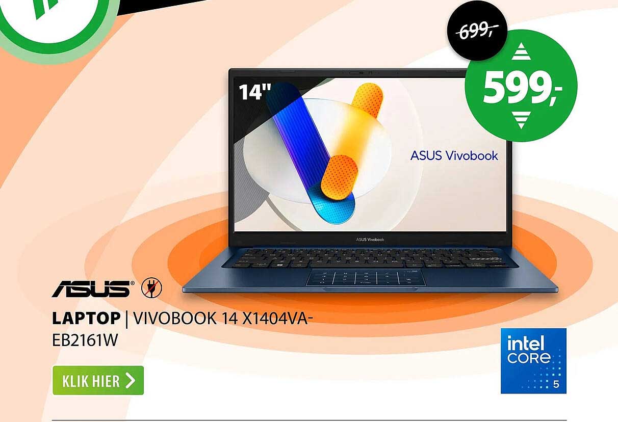 LAPTOP | VIVOBOOK 14 X1404VA-EB2161W