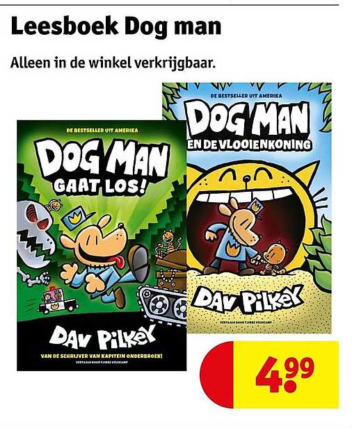 Leesboek Dog man