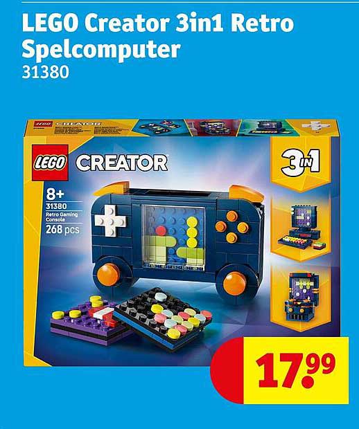 LEGO Creator 3in1 Retro Spelcomputer 31380