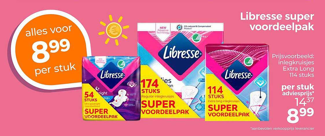 Libresse super voordeelpak