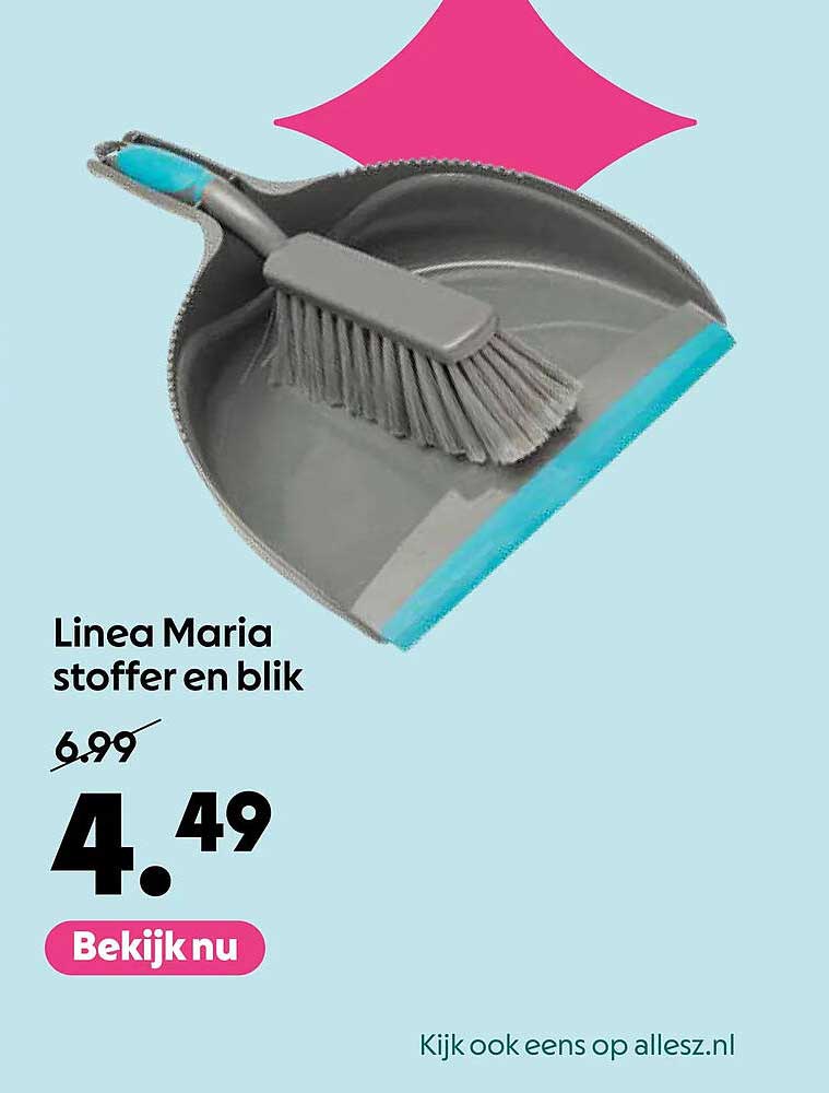 Linea Maria stoffer en blik
