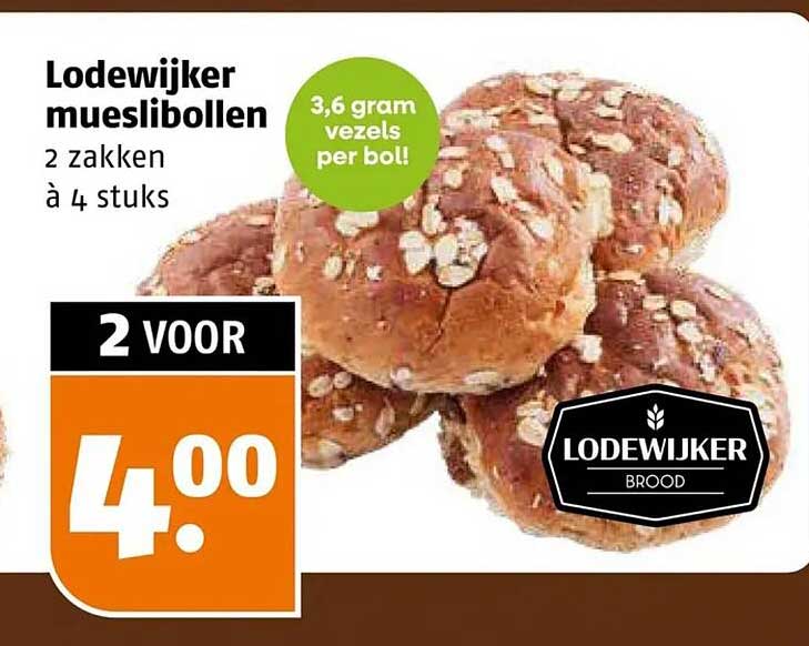 Lodewijker mueslibollen