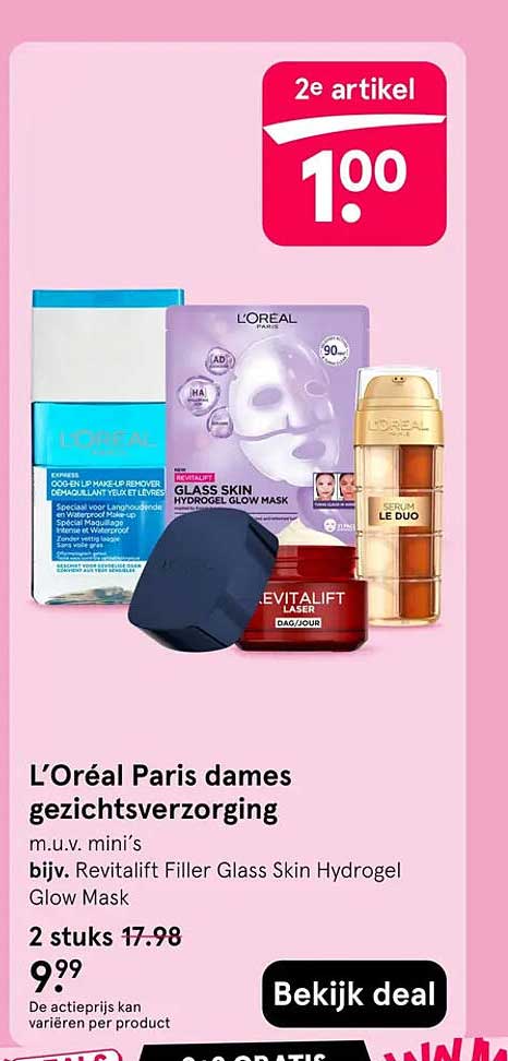 L’Oréal Paris dames gezichtsverzorging