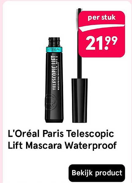 L'Oréal Paris Telescopic Lift Mascara Waterproof