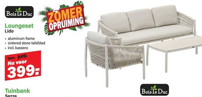 Loungeset Lido