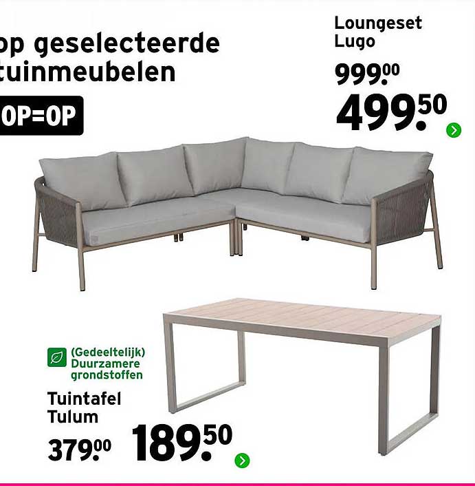 Loungeset Lugo