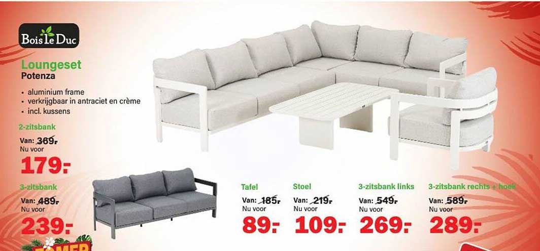 Loungeset Potenza