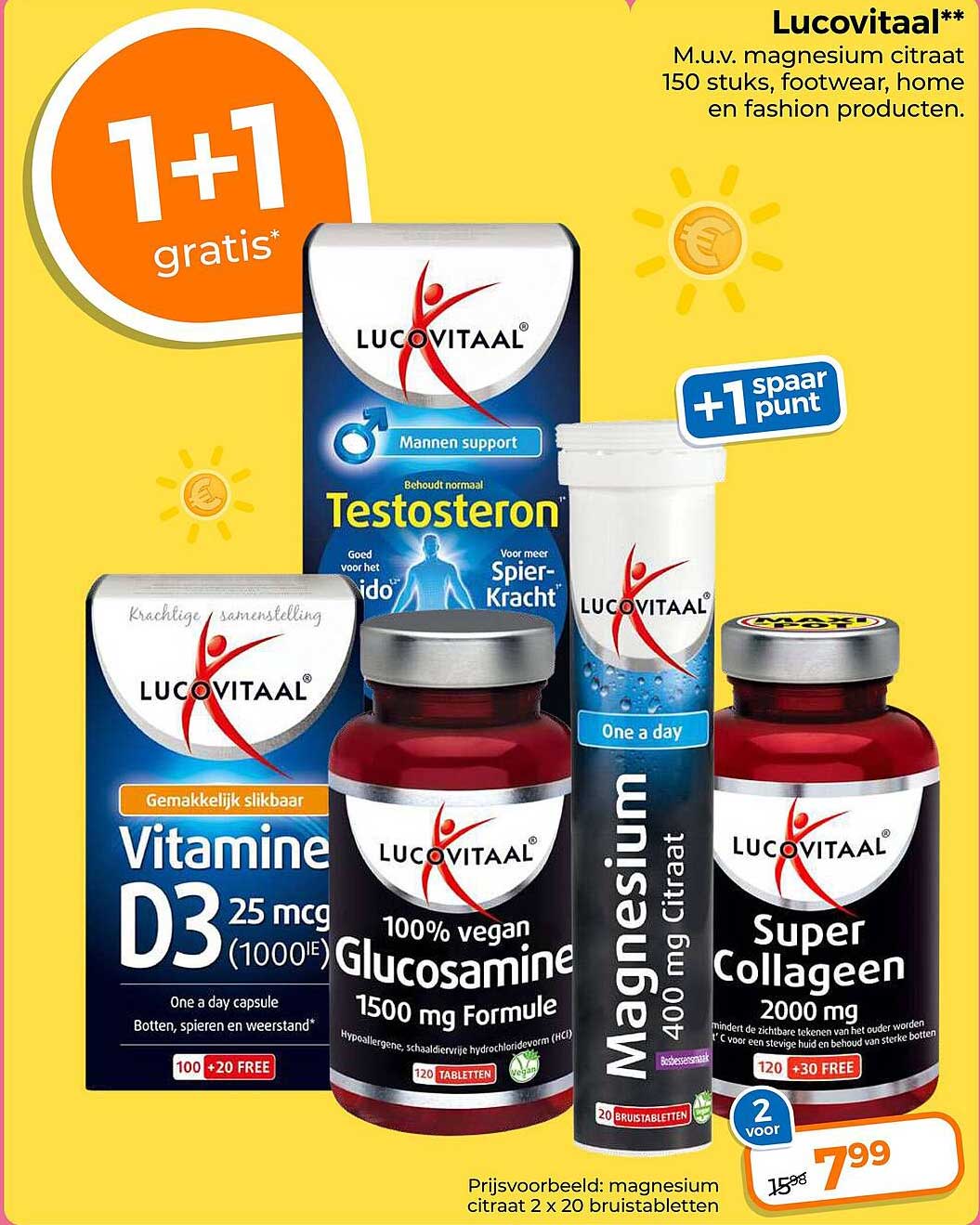 Lucovitaal 1+1 gratis