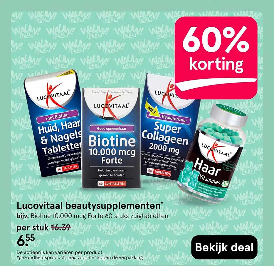 Lucovitaal beauty supplementen
