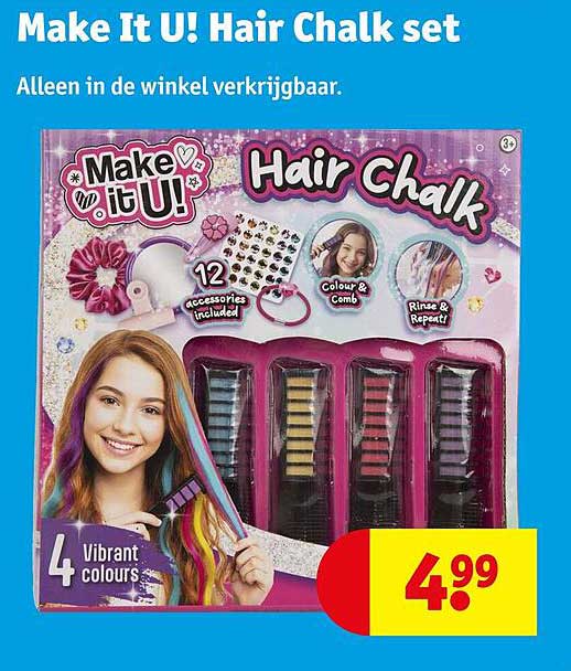 Make It U! Hair Chalk set