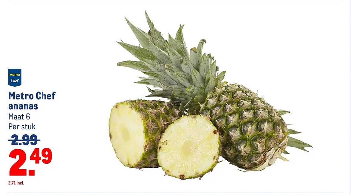 Metro Chef ananas