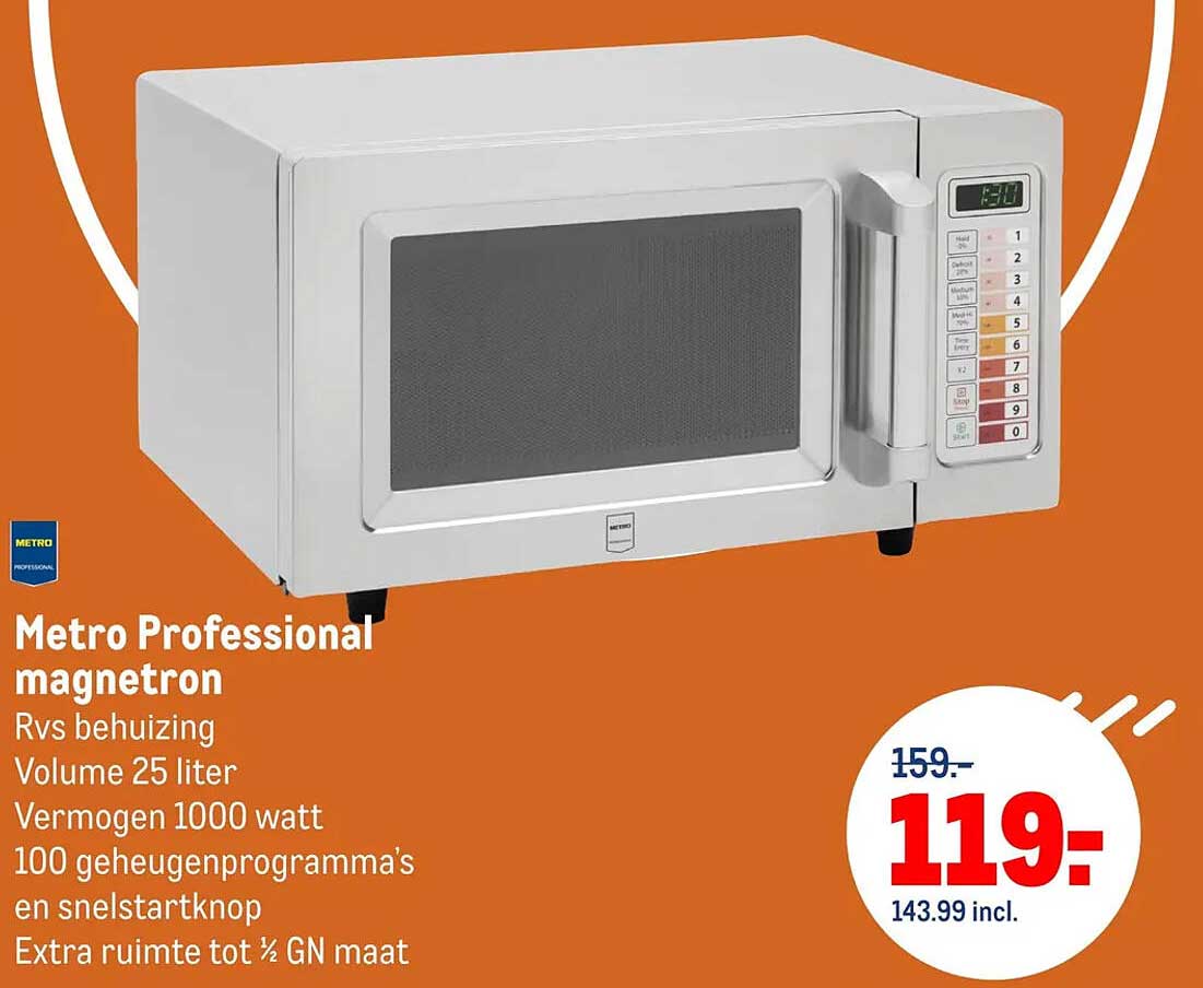 Metro Professional magnetron