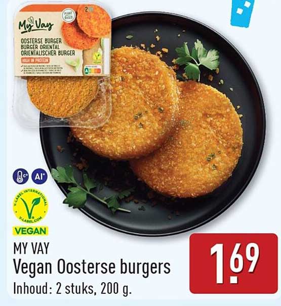 MY WAY Vegan Oosterse burgers