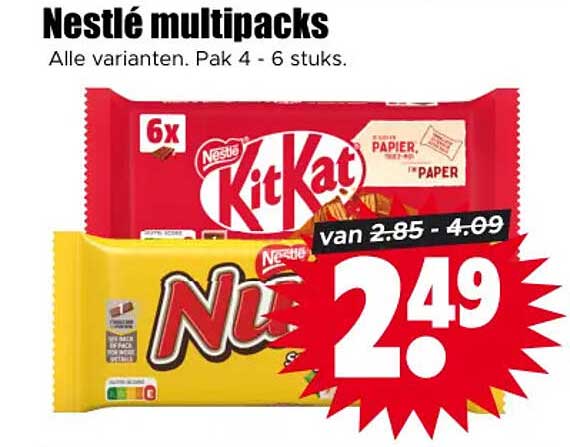 Nestlé multipacks