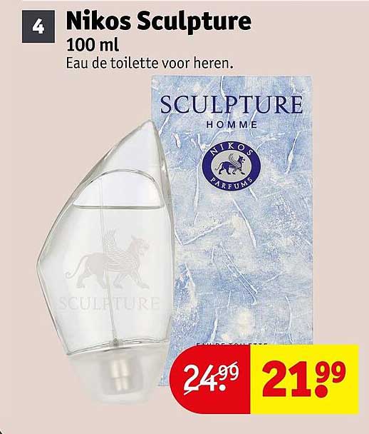 Nikos Sculpture 100 ml Eau de toilette voor heren